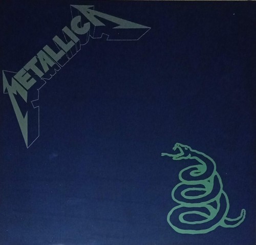 Metallica black album - album, (2